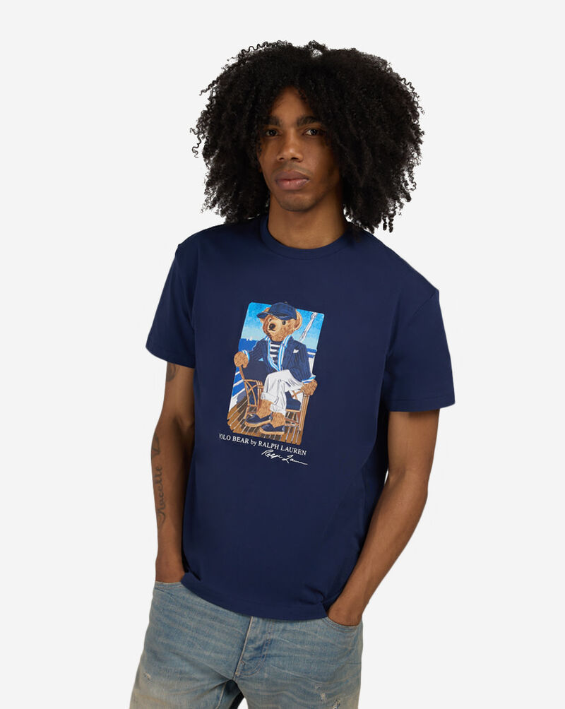 Polo Ralph Lauren Polo Bear Jersey T-Shirt 710B18547001-NVY Blue 1