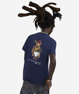 Novelty Polo Society Bear Tee
