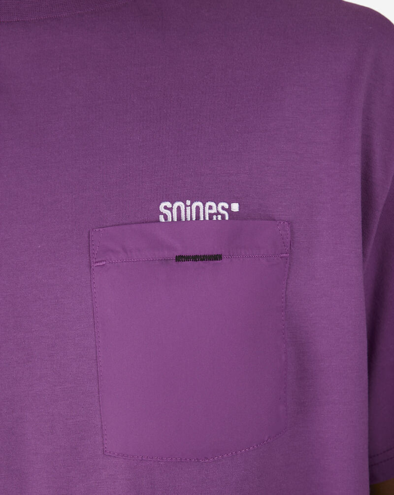 SNIPES Chest Pocket Tee SNQ124003M-GRP Purple 3