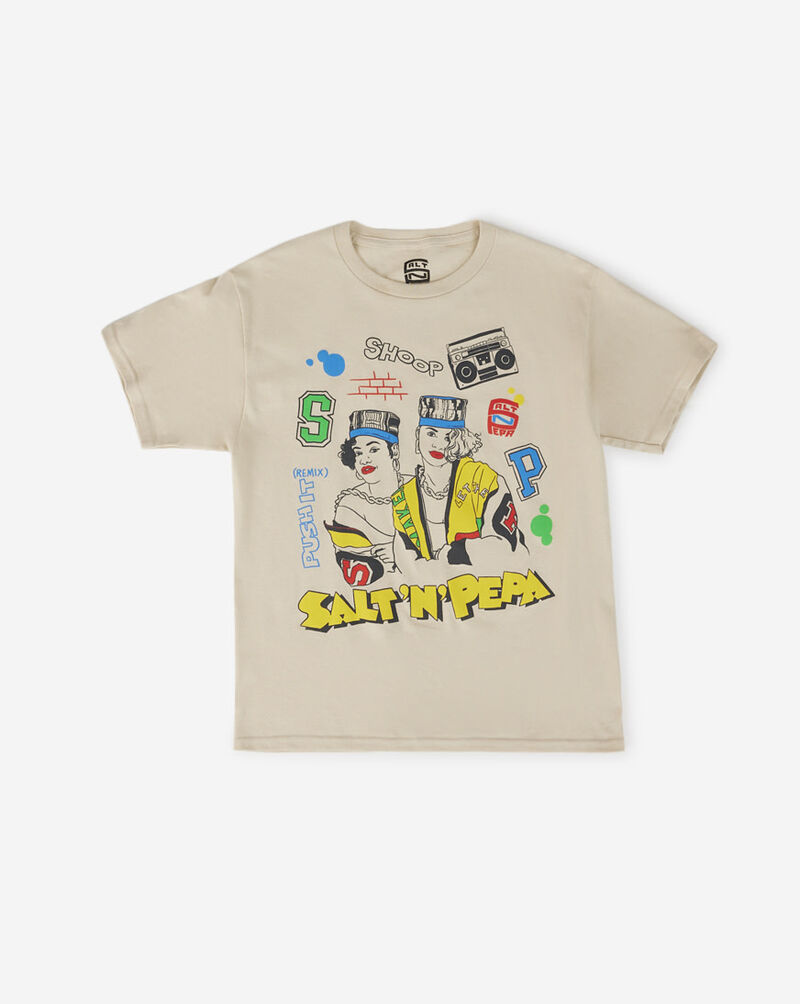 Graphic Tees Grade School Salt-N-Pepa Tee SNP0016B1005 Beige 1