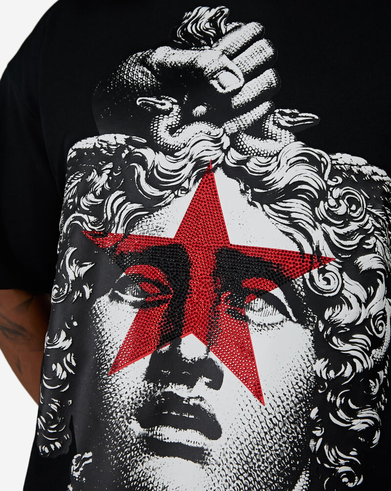 STREETZ IS WATCHIN Pray For The Weak Crop Tee SWCT5338-BLK Black 3