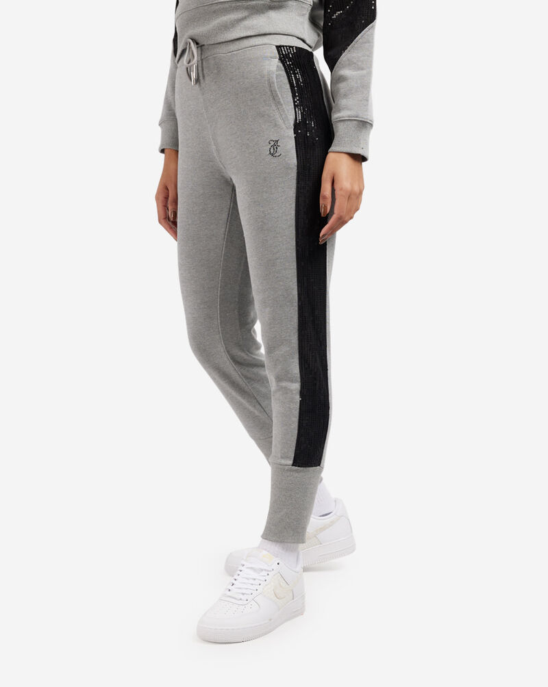 Juicy Couture Wide Cuff Fleece Joggers 110005408-J8034 Grey 2