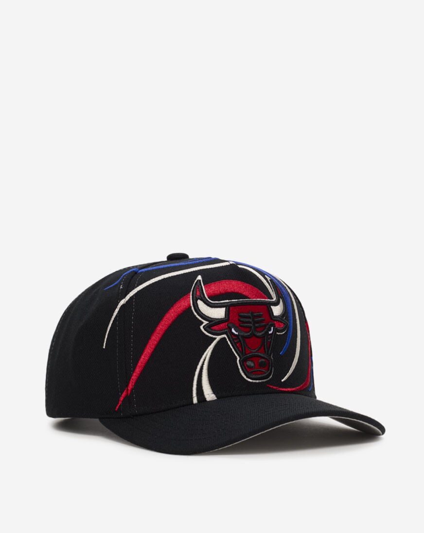 Men's Mitchell & Ness Cream Chicago Cubs Overspray Pro Pinch
