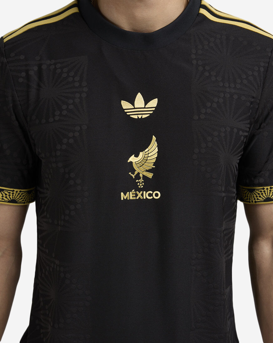 Shop adidas Mexico Gold Soccer Jersey JF2639 black | SNIPES USA