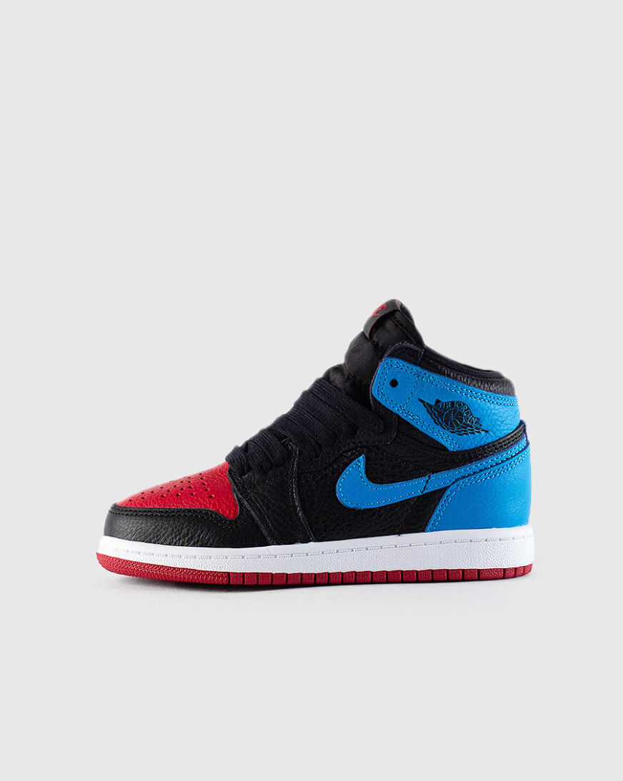 blue and black jordan 1 preschool