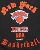 PRO STANDARD New York Knicks Old English Crewneck BNK5515692-BLK Black 3