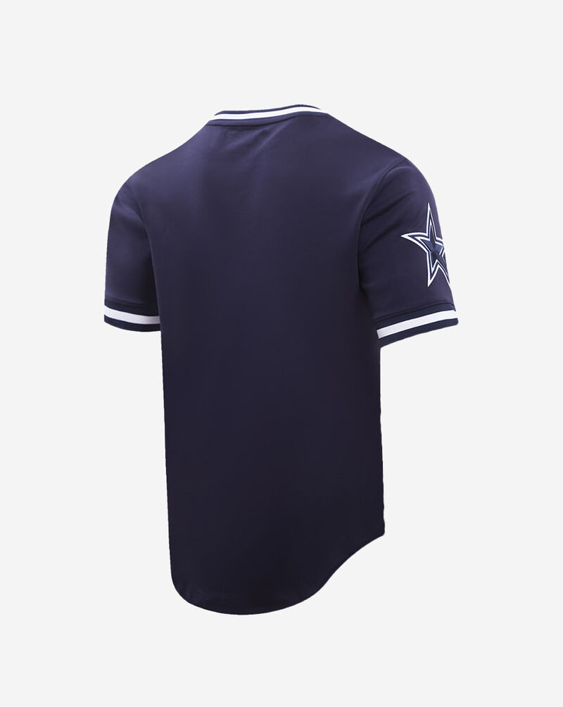 PRO STANDARD Dallas Cowboys Classic Chenille Double Knit Tee FDC1410292-MDN Blue 3
