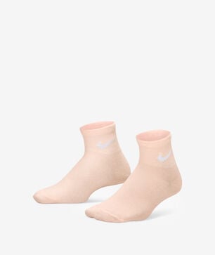 Kids' 6Pk Metallic Swoosh No-Show Socks