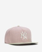 New Era 9Fifty New York Yankees A-Frame Snapback Hat 60945078 Pink 1