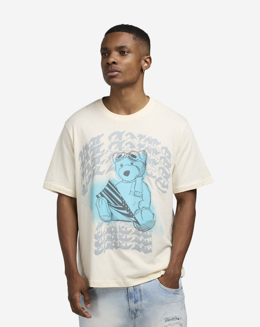 Shop Paper Planes Bear Tee 200460 cream | SNIPES USA