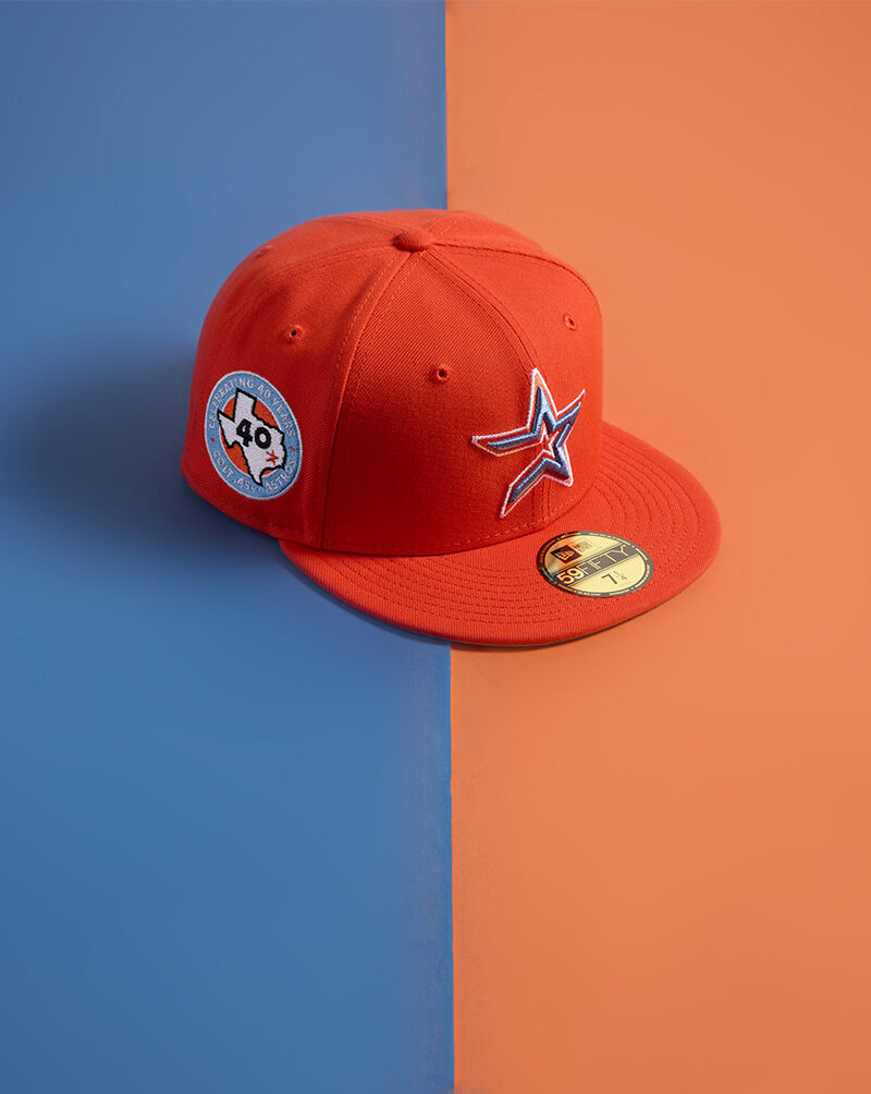 New Era 59Fifty Houston Astros Fitted Hat 71011947 Orange 5