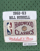Boston Celtics 62 Bill Russell NBA Swingman Road Jersey