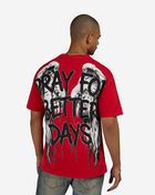 STREETZ IS WATCHIN Pray For Better Days Tee SIW5302-RED Red 2