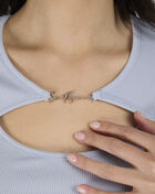 Sixth June Metal Logo Long Sleeve Top 34134-LBLU Blue 3