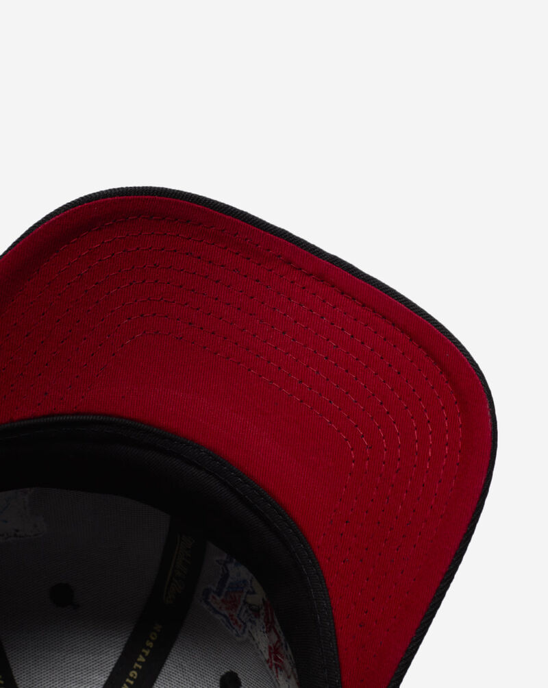 Mitchell  Ness Philadelphia Phillies Hyper Type Pro Crown Snapback Hat HP10053-PPHBLCK Black 4