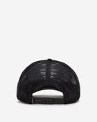 Cult of Individuality Clean Crystal Logo Mesh Back Trucker Curved Visor  623B11-CH80A Black 3