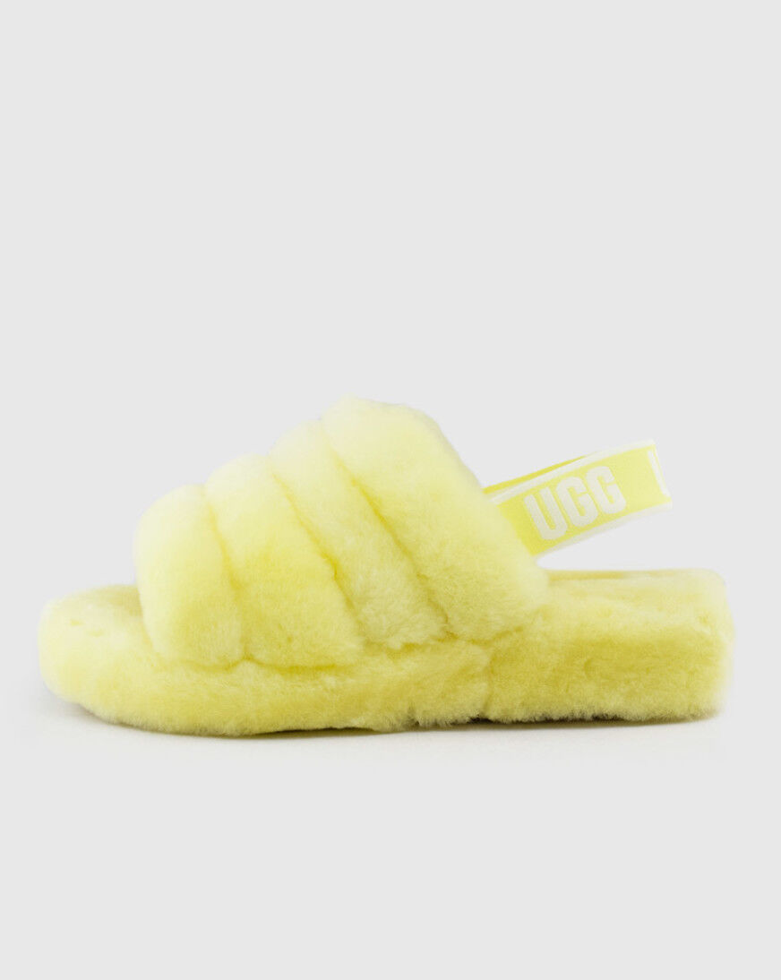 yellow uggs slides