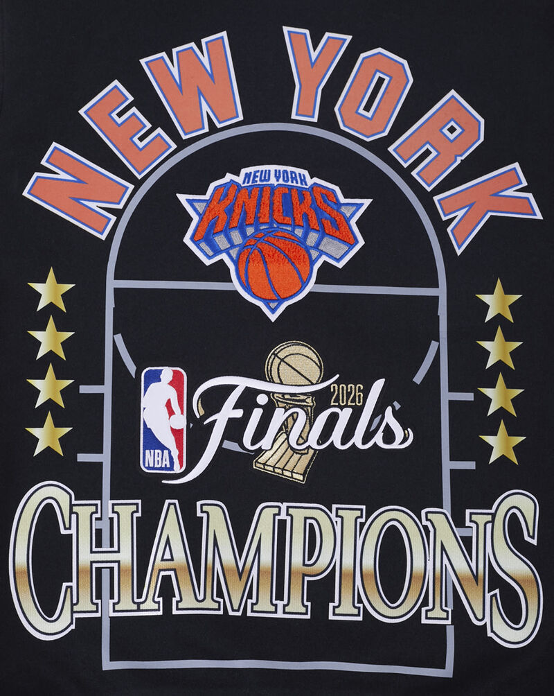 PRO STANDARD New York Knicks Championship Wool Varsity Jacket BNK6517766-BLW Black 4