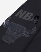 Chicago Bulls Triple Black Double Knit Full-Zip Hoodie