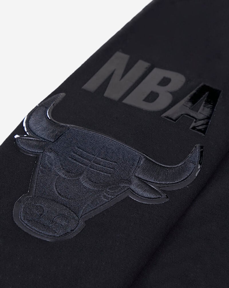 PRO STANDARD Chicago Bulls Triple Black Double Knit Full-Zip Hoodie BCB553441-BLK Black 4