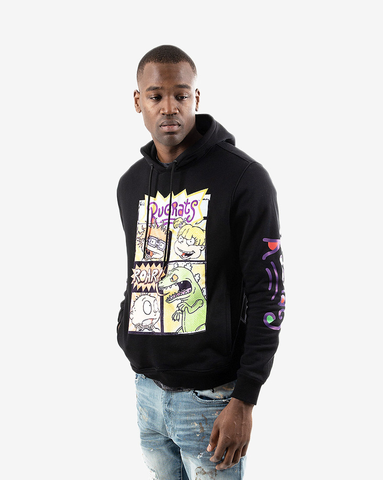 Black rugrats hoodie clearance