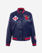 St. Louis Cardinals Mash Up Rib Satin Jacket 