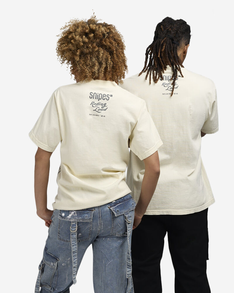 SNIPES Rolling Loud X Snipes Graffiti Tee RLGRAFFITICRM Beige 2