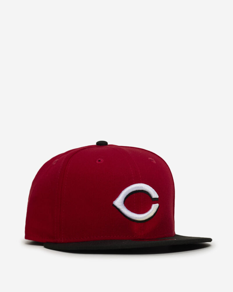 New Era 59Fifty Cincinnati Reds 2 Tone Fitted Hat 70361061 Red 1
