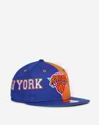 New Era 59Fifty New York Knicks Team Split Hat 60296611 Blue 1