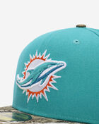 59Fifty Miami Dolphins 2-Tone Camo Fitted Hat