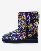 UGG Classic Short Stellar Sequin Boots 1112514MDL Blue 1