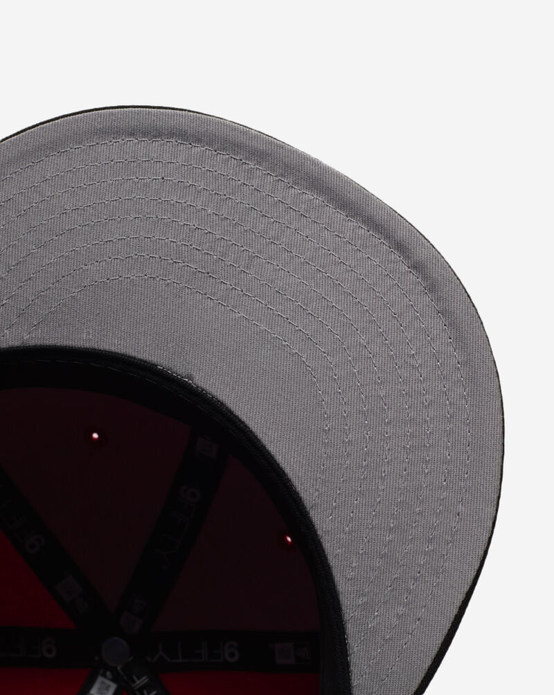 New Era 9Fifty New Jersey Devils Evergreen Snapback Hat 60649573 Red 4