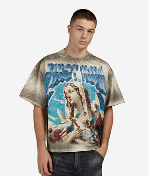 Sacred Vow Angel Cropped Tee
