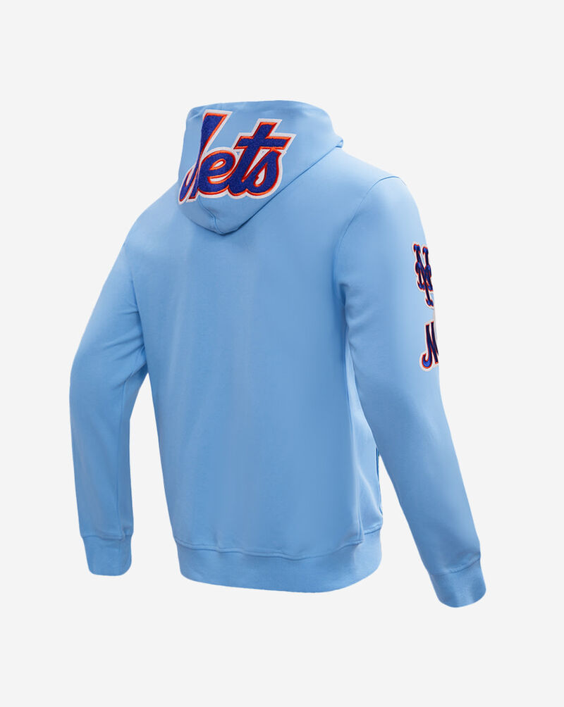 PRO STANDARD New York Mets Classic Chenille Double Knit Full-Zip Hoodie LNM531928-UNI Blue 3