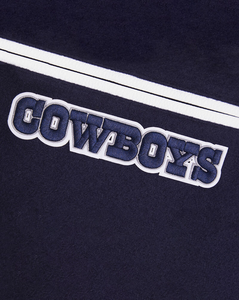 PRO STANDARD Dallas Cowboys Mash Up Rib Wool Varsity Jacket FDC6410583-MNW Blue 4