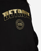 Detroit Pistons Black and Gold Fleece Crewneck