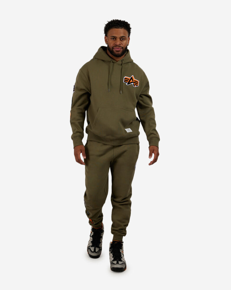 Alpha Industries Graphic Essential Joggers MBA53500C1-GRN Green 5