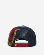 Preme Colt Distressed Trucker Hat PR-HAT-052 Blue 3