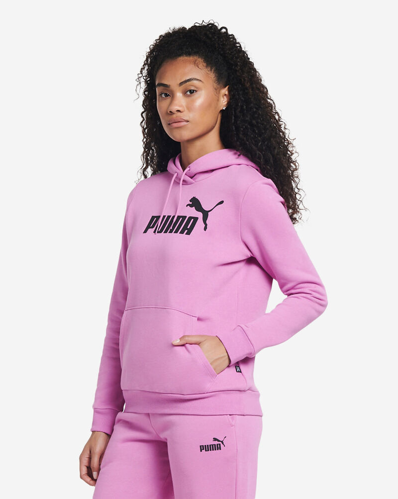Shop PUMA Essential Logo Hoodie 846860-50 purple | SNIPES USA