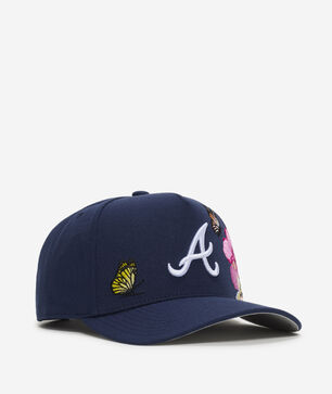 Atlanta Braves Pro Pinch Butterfly Snapback Hat