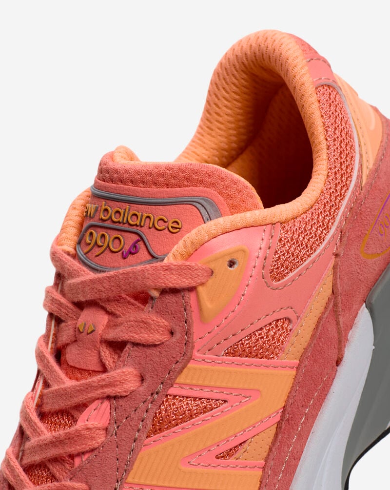 New Balance Grade School 990v6 GC990SR6 Pink 8