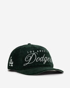New Era 19Twenty Los Angeles Dodgers Velvet Snapback Hat 60769982 Green 1