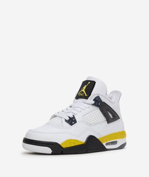 Big Kids' Air Jordan 4 Retro "Tour Yellow"