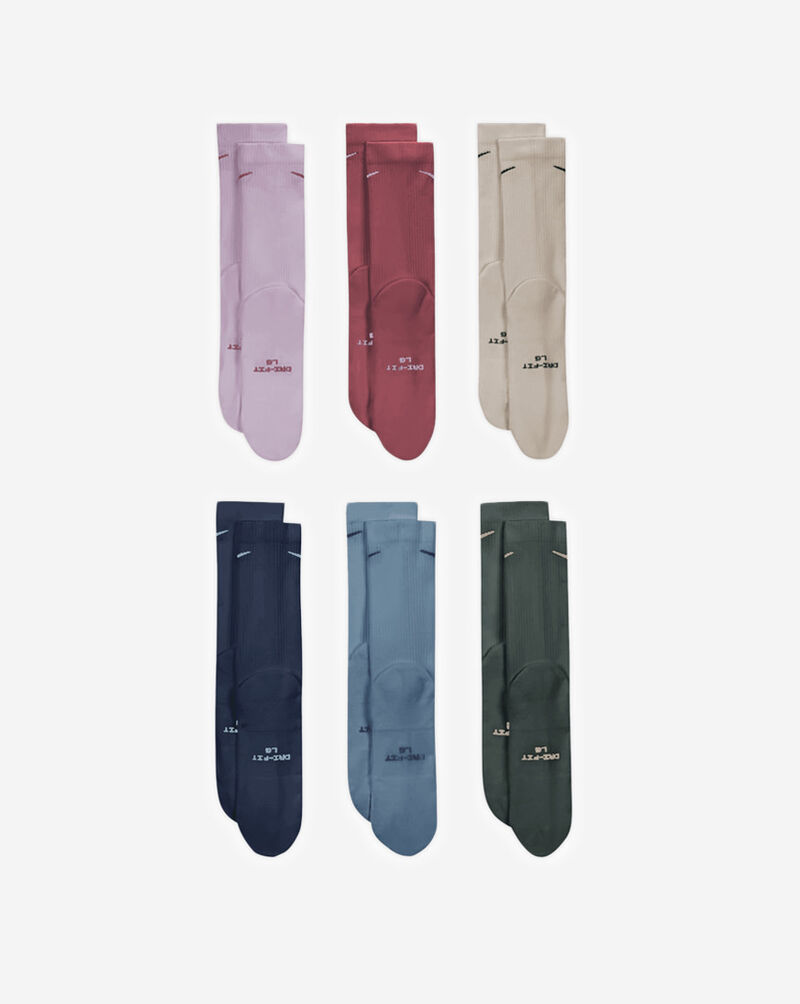 Nike Everyday Elevated 6Pk Crew Socks HQ8021-916 Multi 3