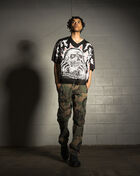 Hudson Fear Cropped Mesh Tee E1134567-BLK Black 4