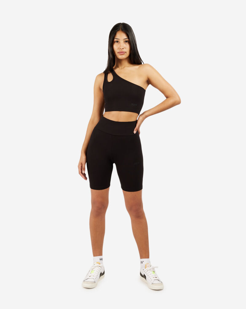 SNIPES Womens Snipes Ribbed Top SNQ223002W-BLK Black 4