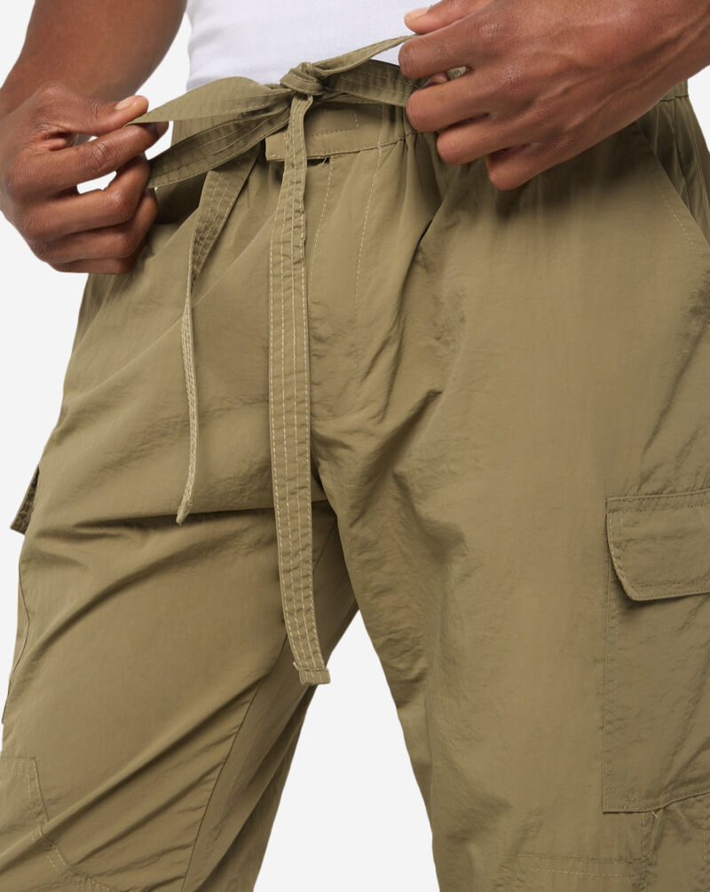 Bag Mafia Nylon Cargo Pants DEC4002-GRN Green 3