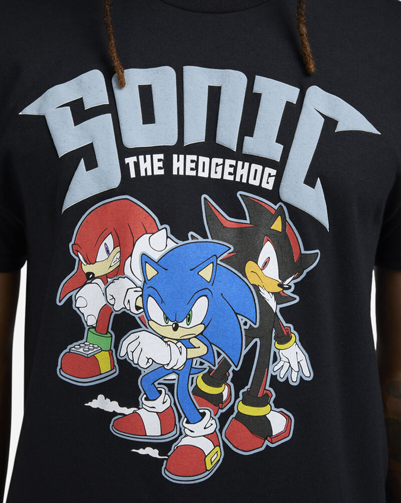 Graphic Tees Sonic Posse Tee M6SN634-BLK Black 3