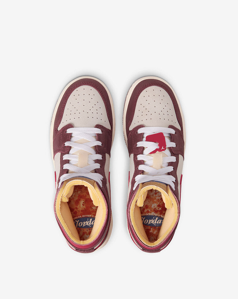 Jordan Big Kids' Air Jordan 1 Mid SE HF3196-100 Red 7