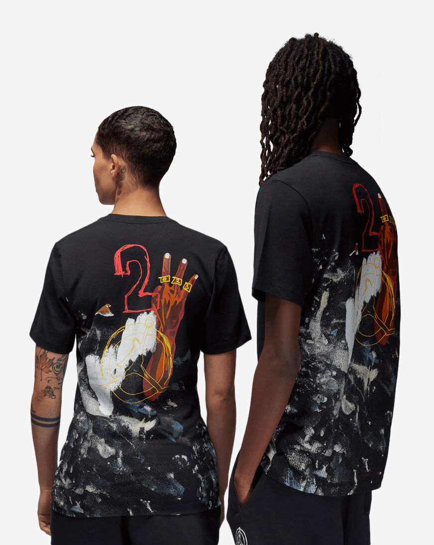 Shop Jordan Artist Series Graphic Tee FB7408-010 black